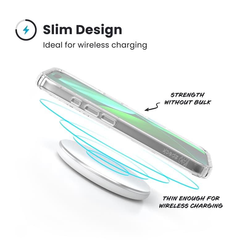 Speck Presidio Perfect-Clear - iPhone 17 Case (Clear) 3