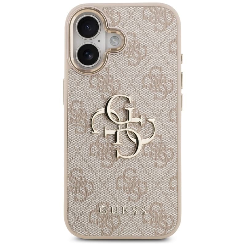 Guess 4G Big 4G Classic Logo - Case iPhone 17 (Pink / Gold) 3