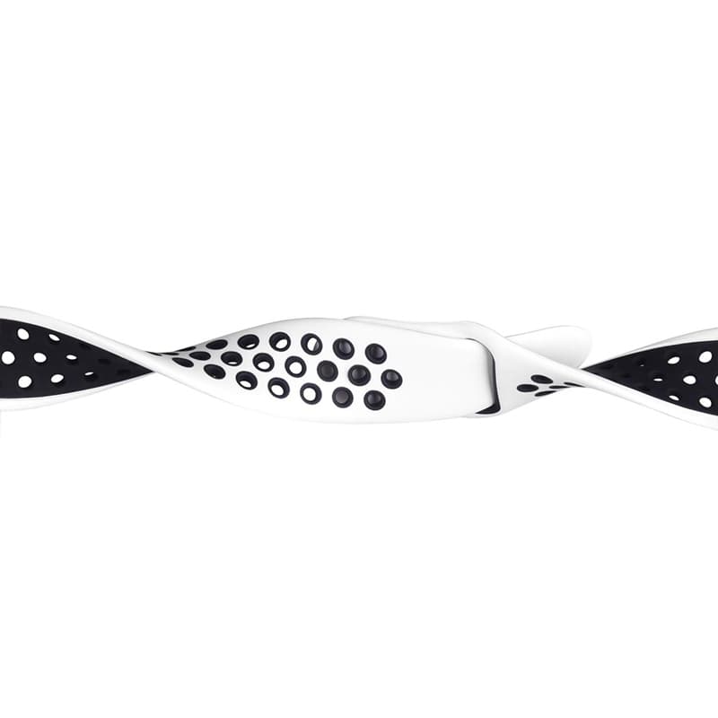Crong Duo Sport - Apple Watch Band 44/45/46/49 mm (White/Black) 5