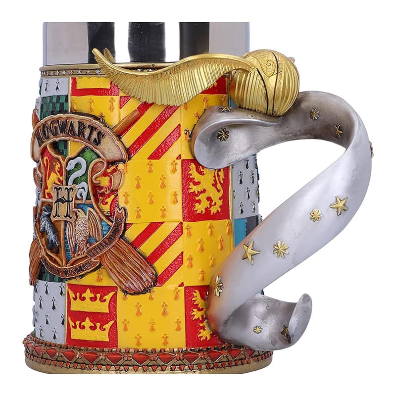 Harry Potter - Stainless Steel Mug/Skull in Golden Snitch Gift Box 600ml 2
