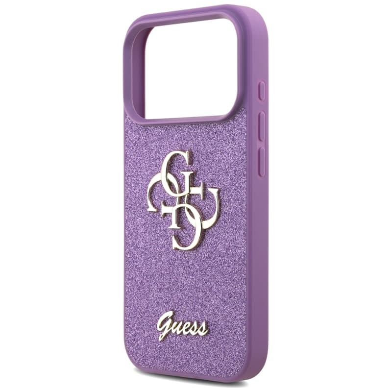 Guess Fixed Glitter Big 4G - Case iPhone 17 Pro (lilac) 6