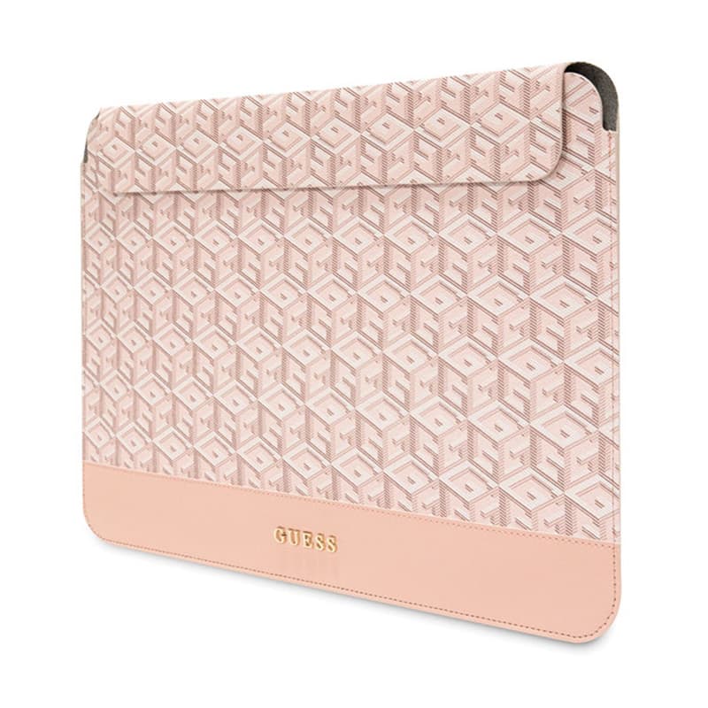 Guess GCube Stripes Computer Sleeve - 14" Notebook Case (Pink) 2