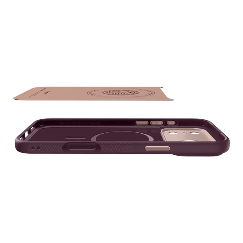 Spigen Nano Pop Mag MagSafe - Case for iPhone 17 Pro (Burgundy Bean) 7