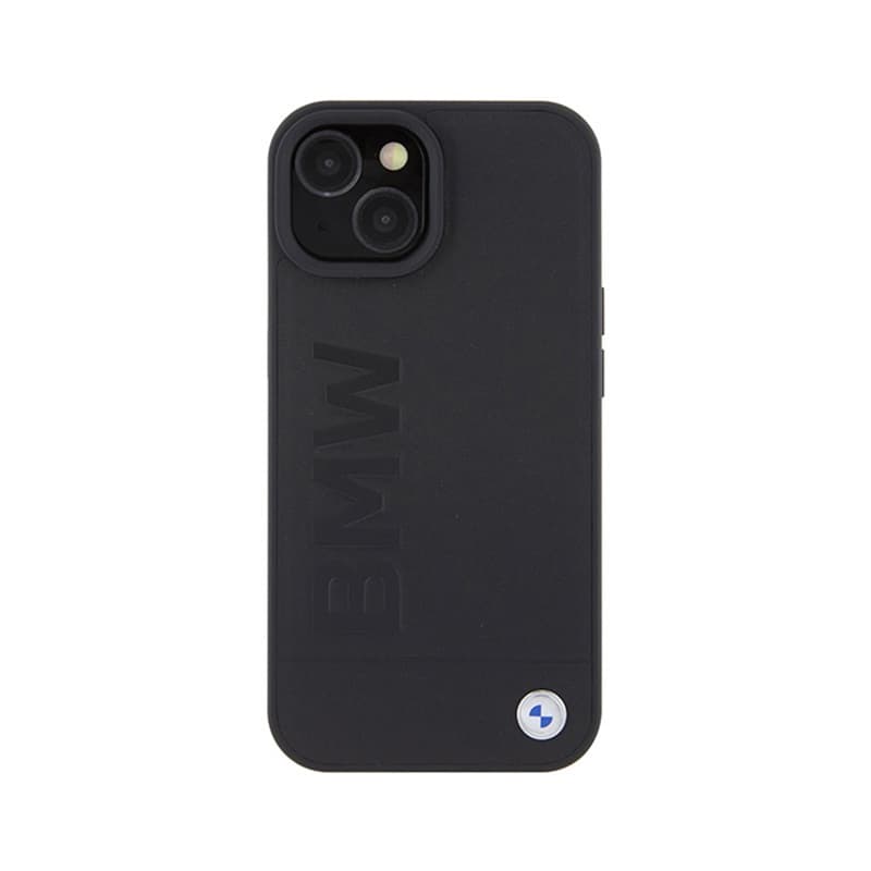 BMW Leather Hot Stamp MagSafe - iPhone 15 Case (Black) 3