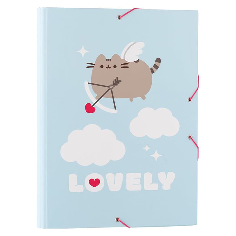 Pusheen - Folder / document storage bag from the Purrfect Love collection (24.5 x 34 cm) 1