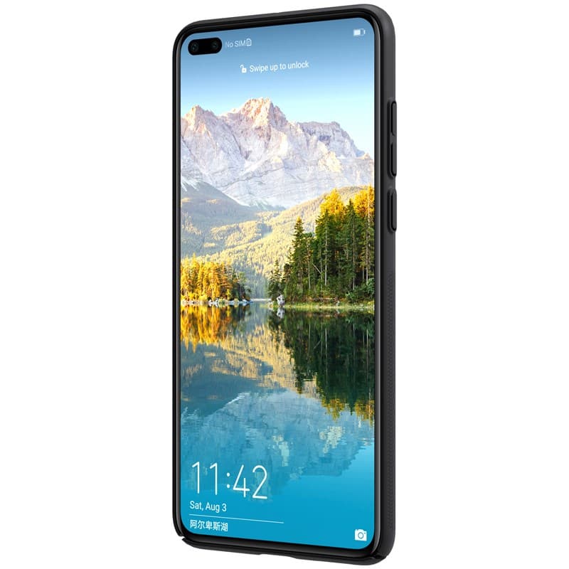 Nillkin Super Frosted Shield - Case for Huawei P40 (Black) 4