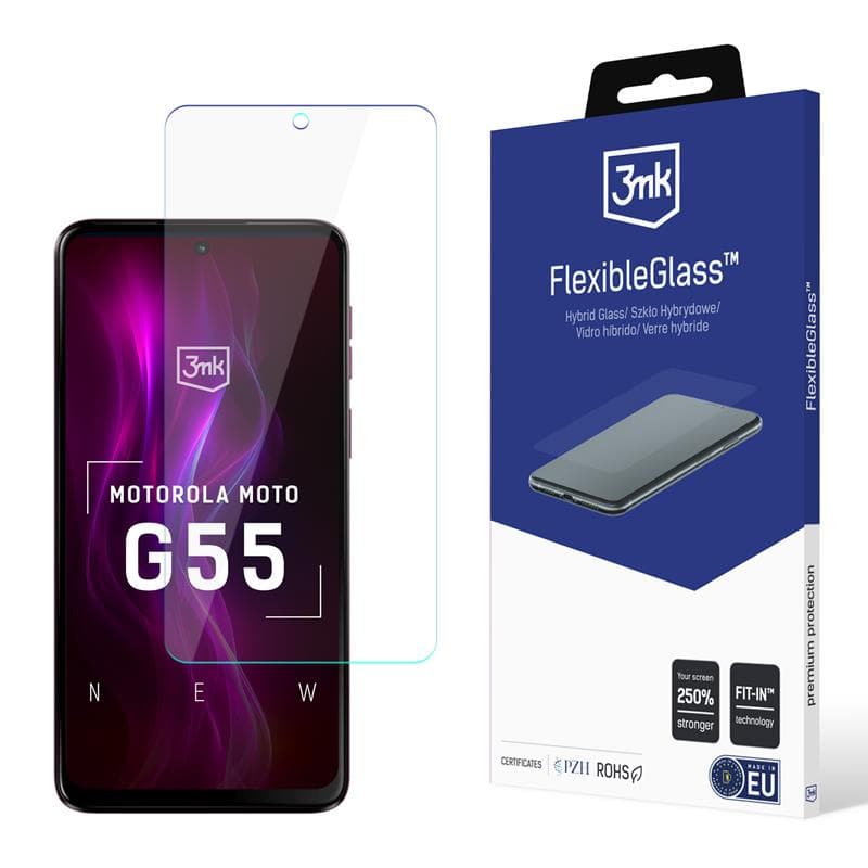 3mk FlexibleGlass - Hybrid glass for Motorola Moto G55 5G 1