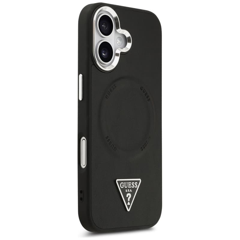 Guess Triangle Logo MagSafe - Case iPhone 17 (Black) 4