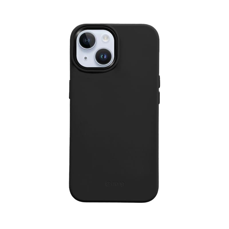 Crong Color Cover LUX Magnetic - iPhone 15 Plus MagSafe Case (Black) 6