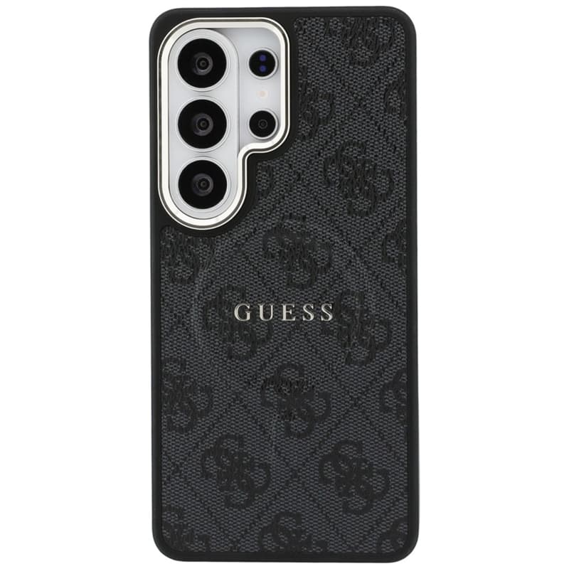 Guess 4G Embossed Ring MagSafe - Samsung Galaxy S26 Ultra Case (Black) 3