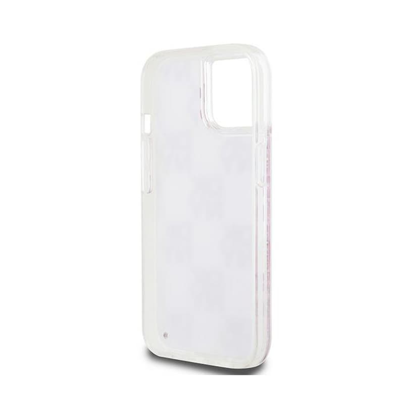 DKNY Liquid Glitter Multilogo - Case iPhone 15 / 14 / 13 (pink) 7