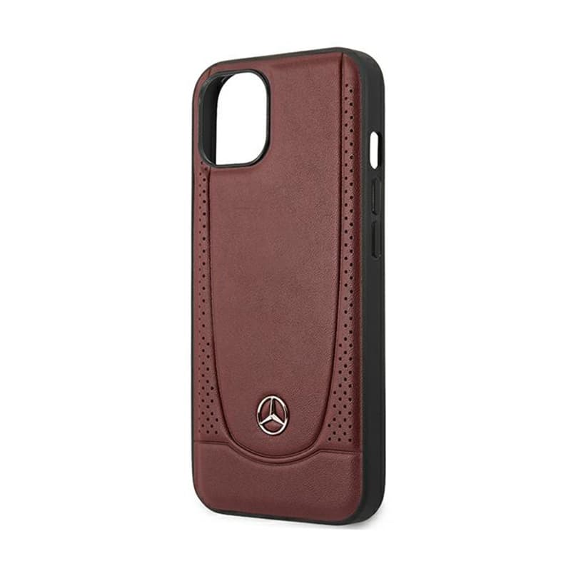 Mercedes Leather Urban Line - Case for iPhone 15 (red) 6