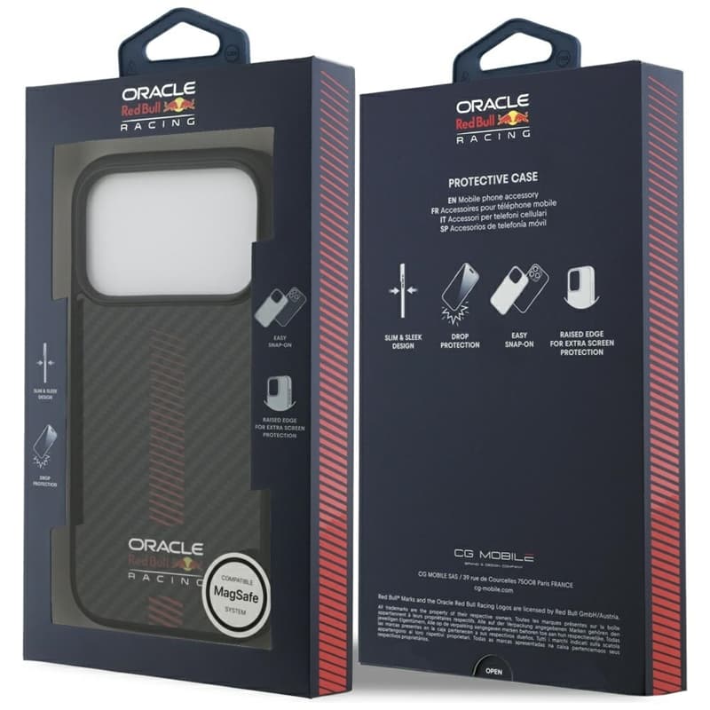 Red Bull Kevlar Powerbar MagSafe - iPhone 17 Pro Case (Black) 8