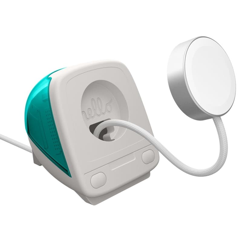 Spigen Classic C1 - Apple Watch Charging Stand (Bondi Blue) 8