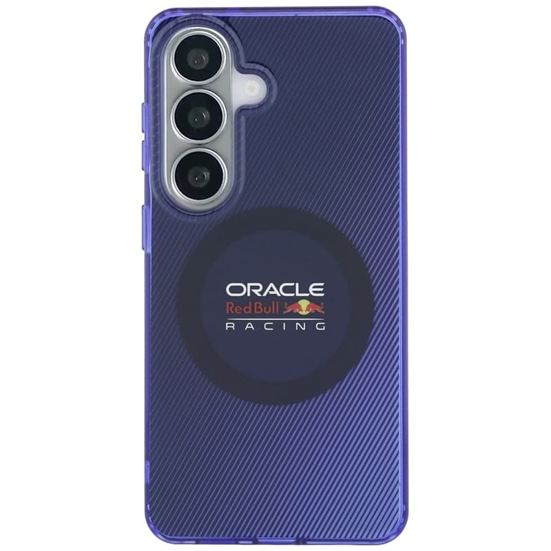 Red Bull Double Layer Blended Lines MagSafe - Samsung Galaxy S26 Case (Navy Blue) 3