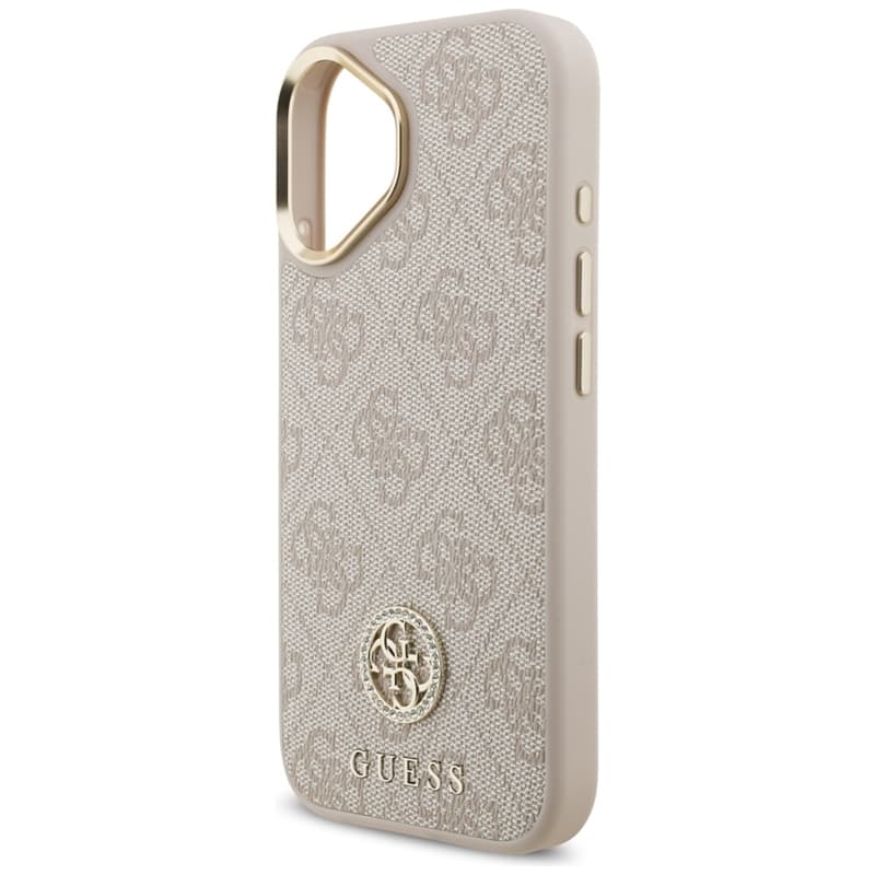 Guess 4G Strass Logo MagSafe - Case iPhone 17 Pro (Pink) 6