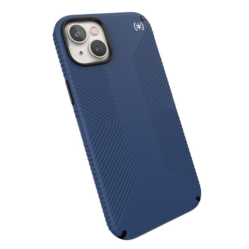 Speck Presidio2 Grip Magsafe - iPhone 15 Plus / iPhone 14 Plus Case (Coastal Blue / Black / White) 8