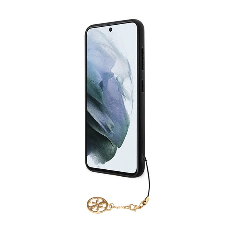 Guess 4G Charms Collection - Case Samsung Galaxy A55 5G (black) 5