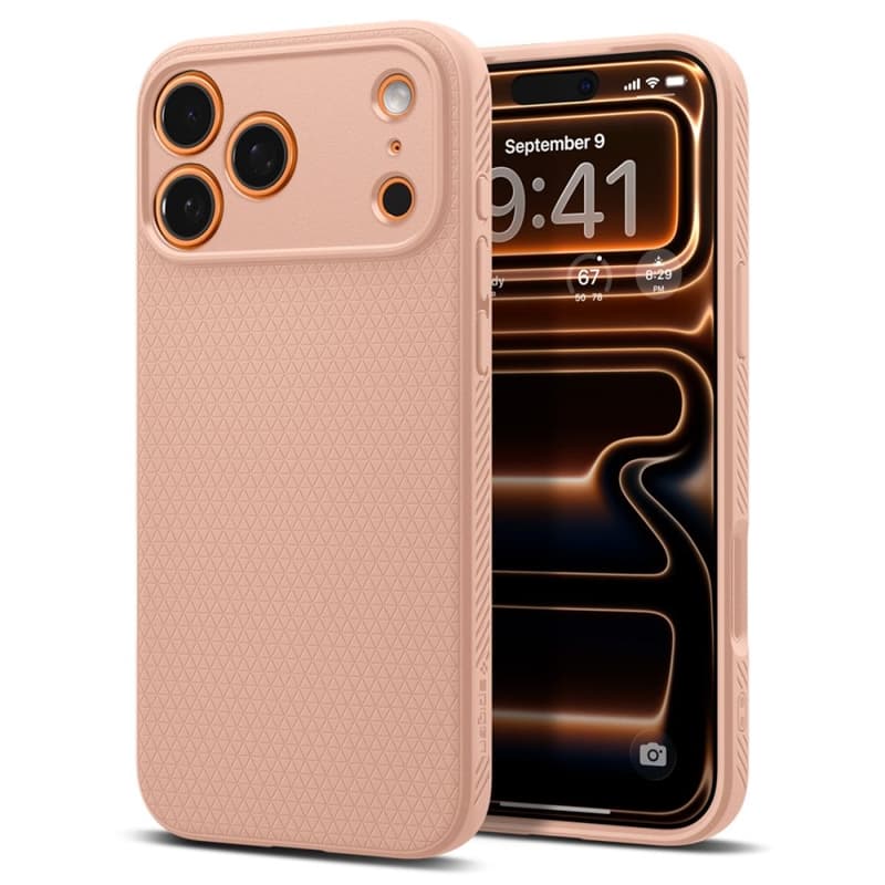 Spigen Liquid Air - Case for iPhone 17 Pro Max (Rose Titanium)