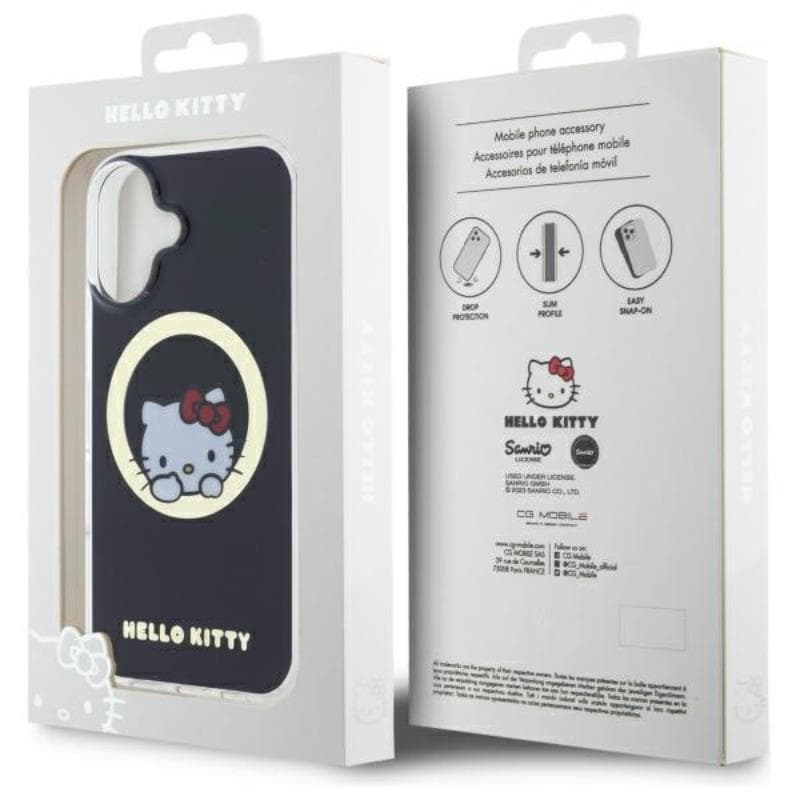 Hello Kitty IML Sweet Kitty MagSafe - Case for iPhone 16 (black) 8