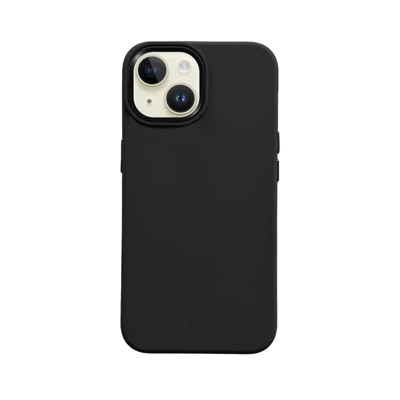Crong Color Cover LUX Magnetic - iPhone 15 Plus MagSafe Case (Black) 7