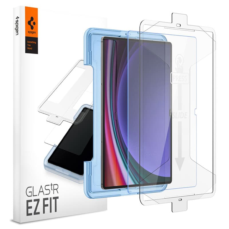 Spigen GLAS.TR EZ FIT - Tempered glass for Samsung Galaxy Tab S8 Ultra / S9 Ultra 14.6" (Transparent)