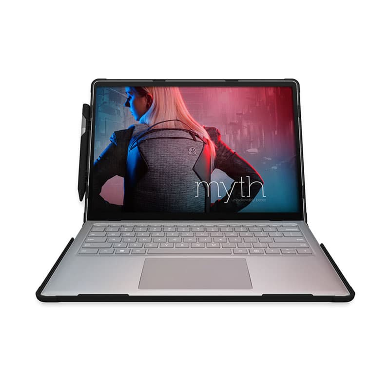 STM Dux Hardshell - Armoured case for Microsoft Surface Laptop 2 / 3 / 4 (Black) 4