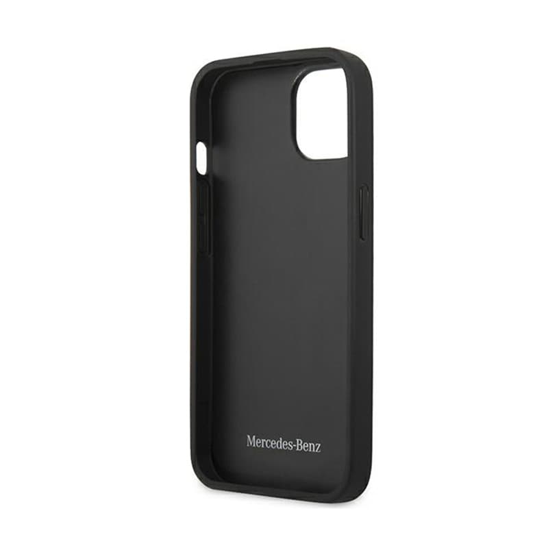Mercedes Leather Urban Line - Case for iPhone 15 (red) 7