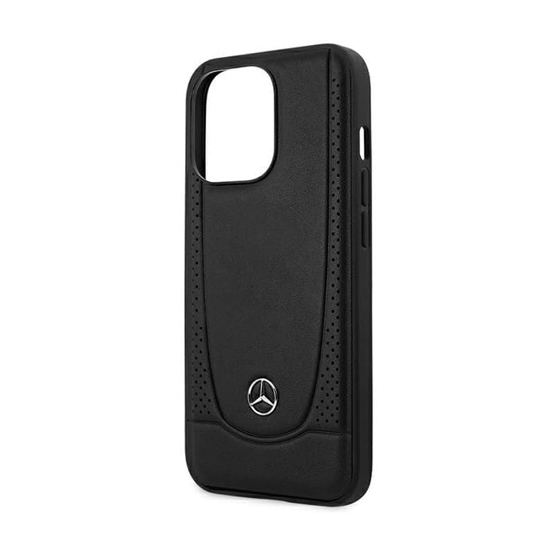 Mercedes Leather Urban Line - Case for iPhone 15 Pro (black) 6