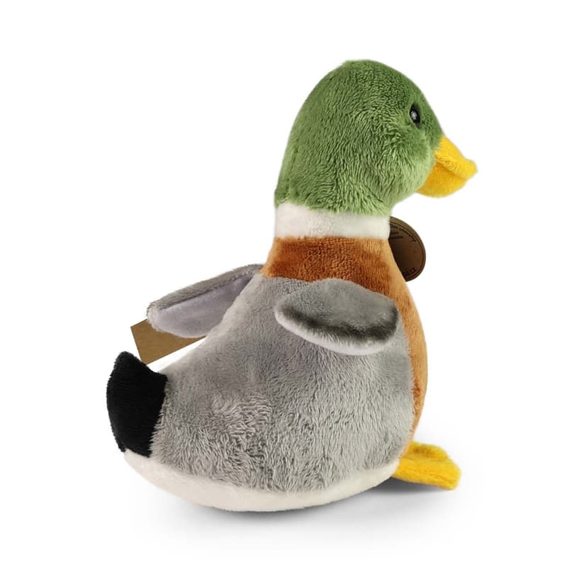Rappa - Plush Realistic Toy Mallard Duck with Sound 22 cm Eco-Friendly 4
