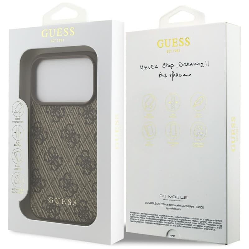 Guess 4G Classic - Case iPhone 17 Pro (brown) 8