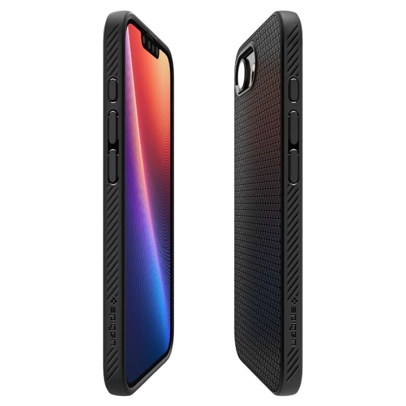 Spigen Liquid Air Mag MagSafe - Case for iPhone 17e / 16e (Matte Black) 6