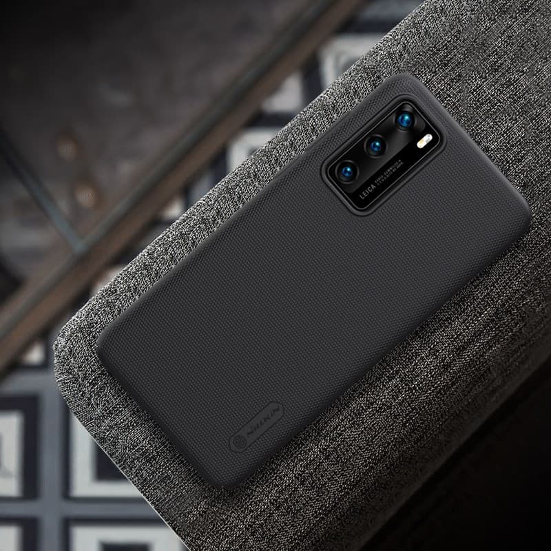 Nillkin Super Frosted Shield - Case for Huawei P40 (Black) 6