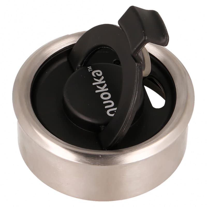 Quokka Boost Coffee Tumbler - Stainless Steel Thermal Mug with Infuser 400ml (Carbon Black) 3