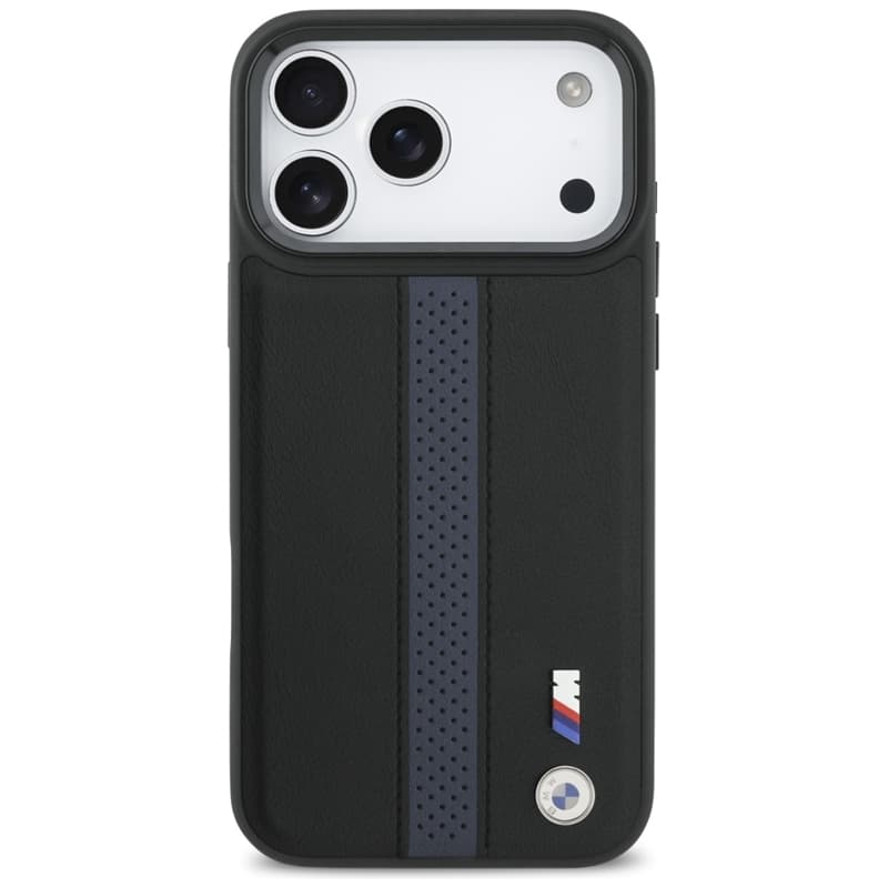 BMW M Perforated Stripe Logo MagSafe - iPhone 17 Pro Max Case (Blue) 3