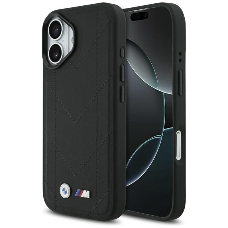BMW M Quilted Logo MagSafe - iPhone 17 Case (Black) 1