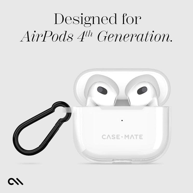 Case-Mate Tough Case - AirPods 4 Case (Transparent) 3