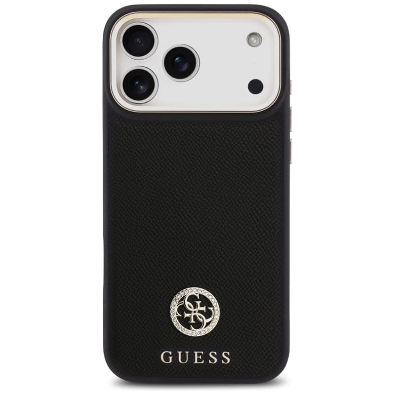 Guess Grained Strass Logo MagSafe - Case iPhone 17 Pro Max (black) 3