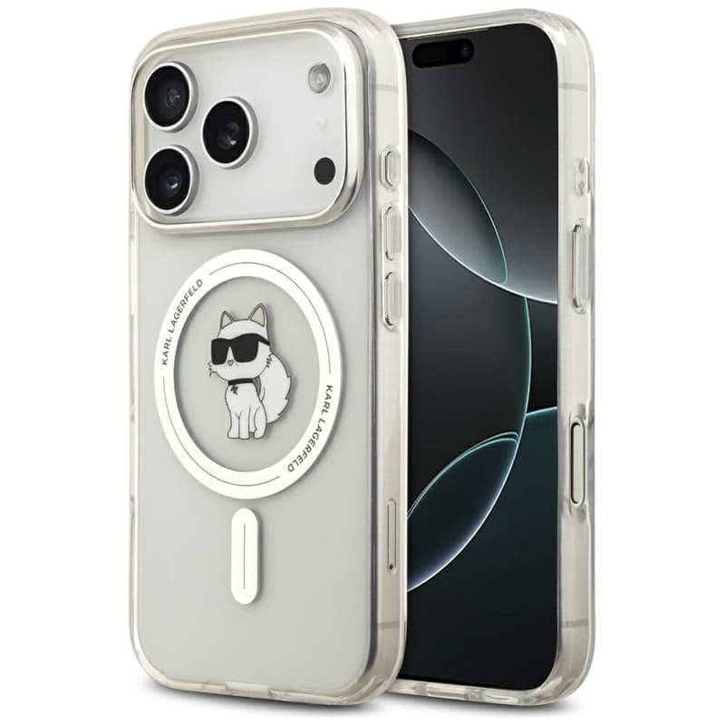 Karl Lagerfeld IML Choupette MagSafe - Case for iPhone 17 Pro (transparent)
