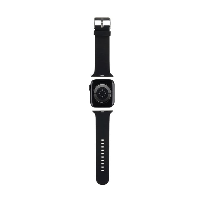 Karl Lagerfeld 3D Rubber Karl & Choupette Heads NFT - Strap for Apple Watch 42/44/45/49 mm (black) 2