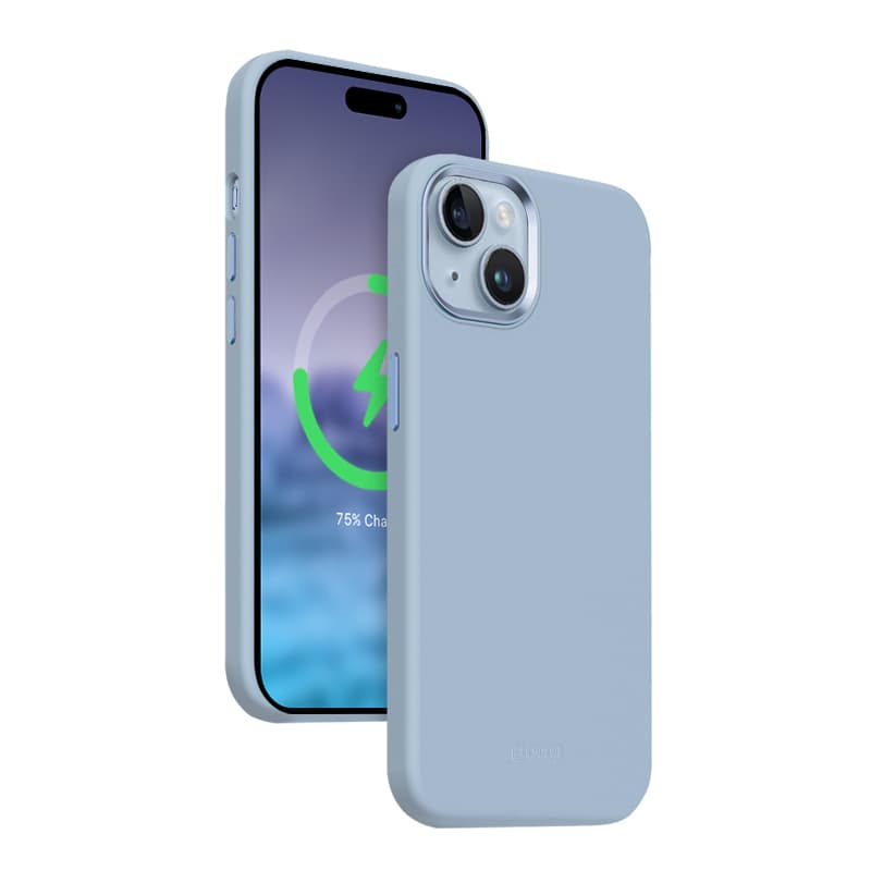 Crong Color Cover LUX Magnetic - iPhone 15 Plus MagSafe Case (Blue) 1