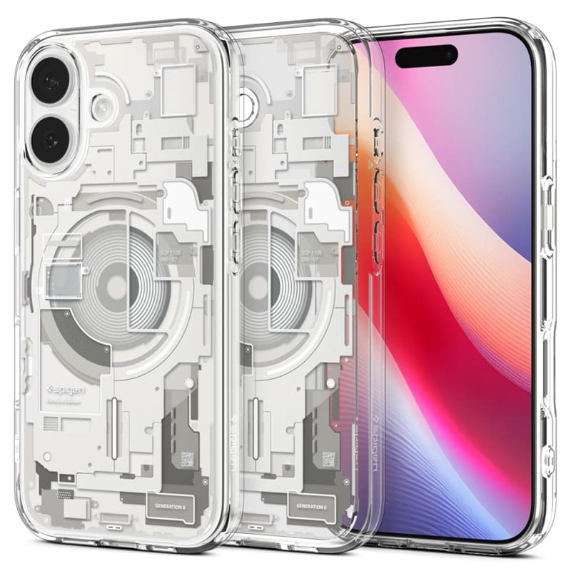 Spigen Ultra Hybrid Mag MagSafe - Case for iPhone 17 (Zero One Natural Titanium) 1