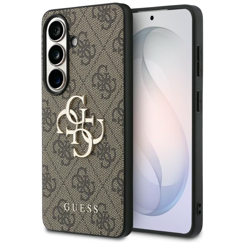 Guess 4G Big Metal Logo - Samsung Galaxy S26+ Case (Brown) 1