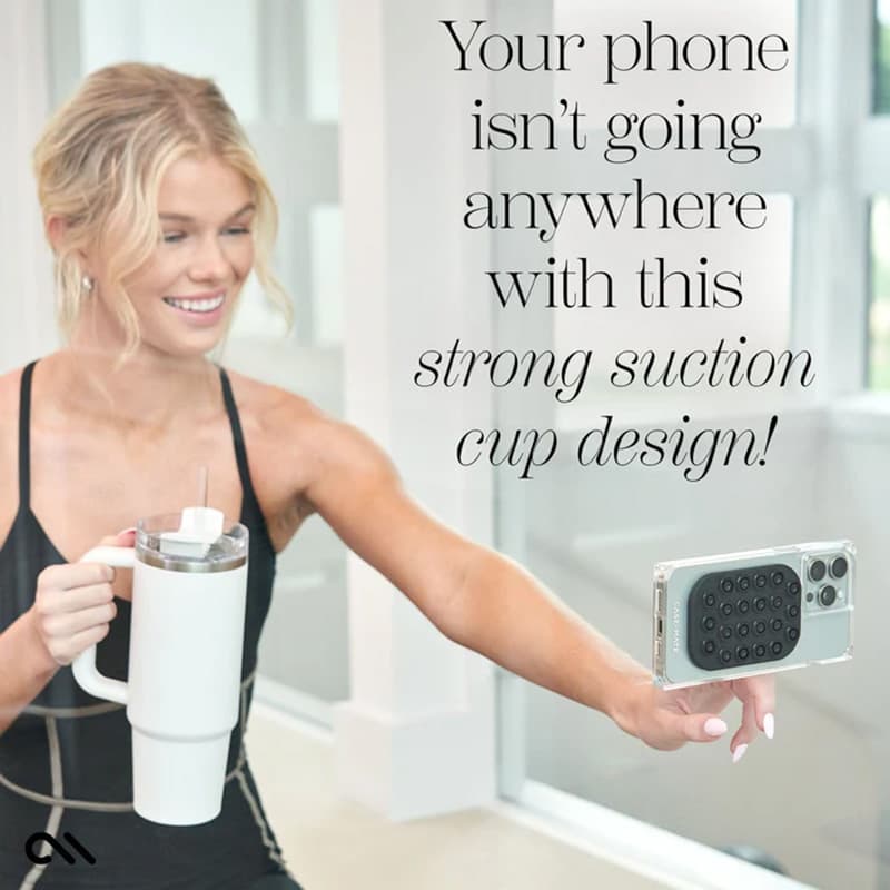 Case-Mate Stick It! Suction Phone Mount - MagSafe holder with suction cup (Midnight Black) 5