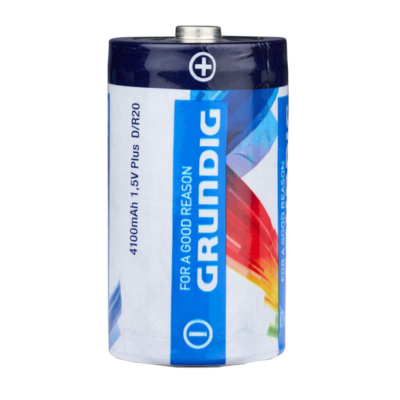 Grundig - Zinc battery D / R20 1.5V 4100mah 2 pcs. 2