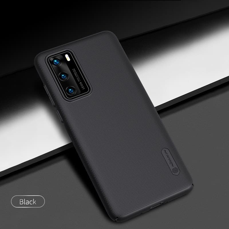 Nillkin Super Frosted Shield - Case for Huawei P40 (Black) 7