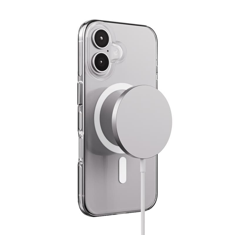 Crong Clear MAG Pro - iPhone 16 MagSafe Case (Clear) 5