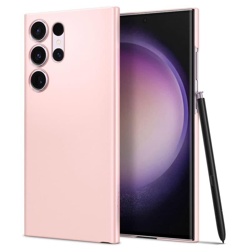 Spigen Airskin - Case for Samsung Galaxy S23 Ultra (Misty Pink)