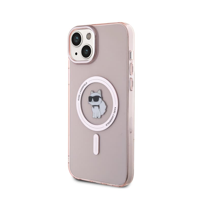 Karl Lagerfeld IML Choupette MagSafe - Case for iPhone 15 Plus (pink) 2