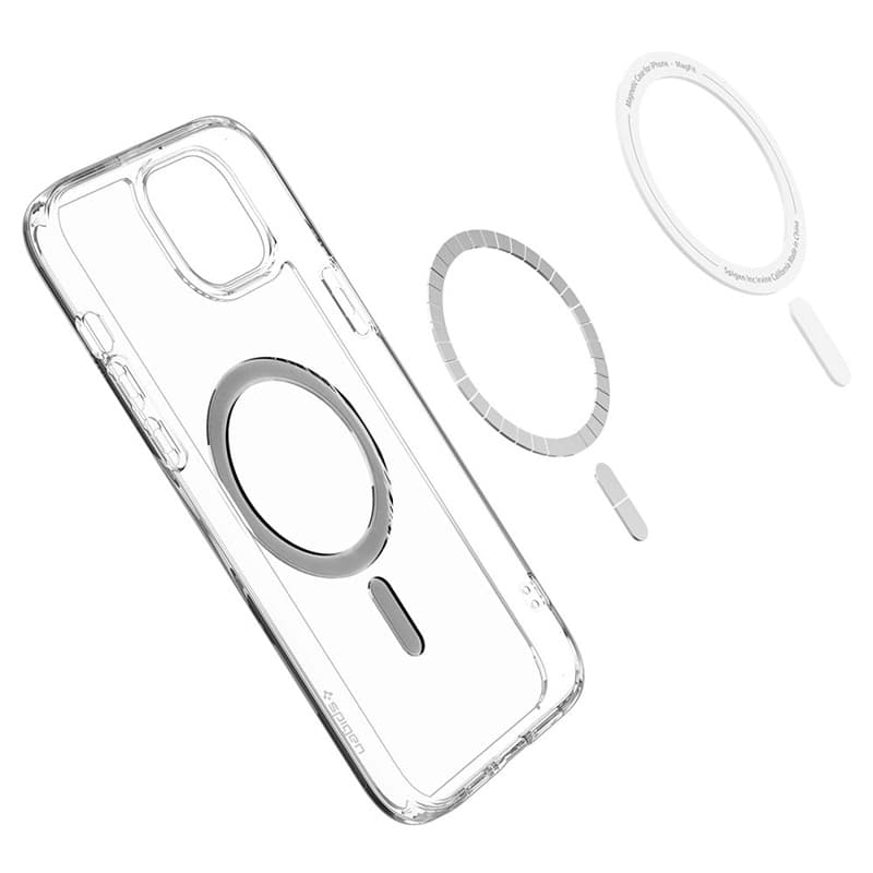 Spigen Ultra Hybrid MagSafe - Case for iPhone 15 Plus (Black) 7